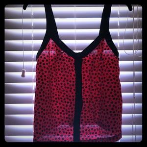 ➡️CLEARANCE⬅️*Divided* heart lock n key top